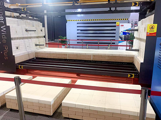 Horno de cinta de malla para tratamiento térmico